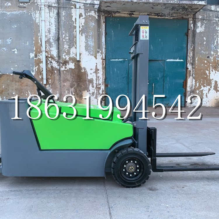庆城县小型电动叉车1吨2吨步行站驾式电瓶堆高充电装卸车液压升降车铲车